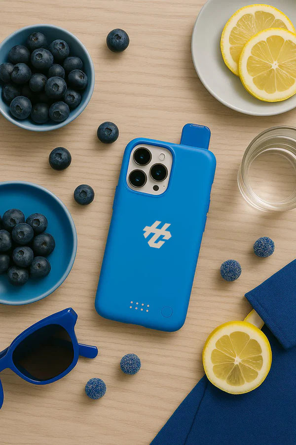 HCafricaPuff™ – Coque Bleue